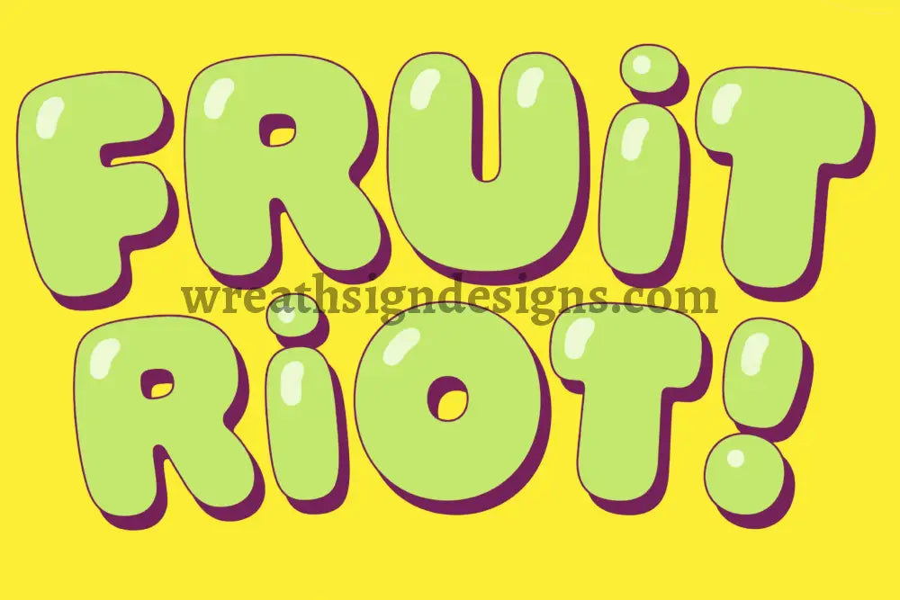 Custom Order: JACQUELINE - 8x12- Fruit Riot