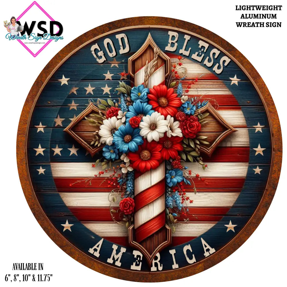 God Bless store America Wreath