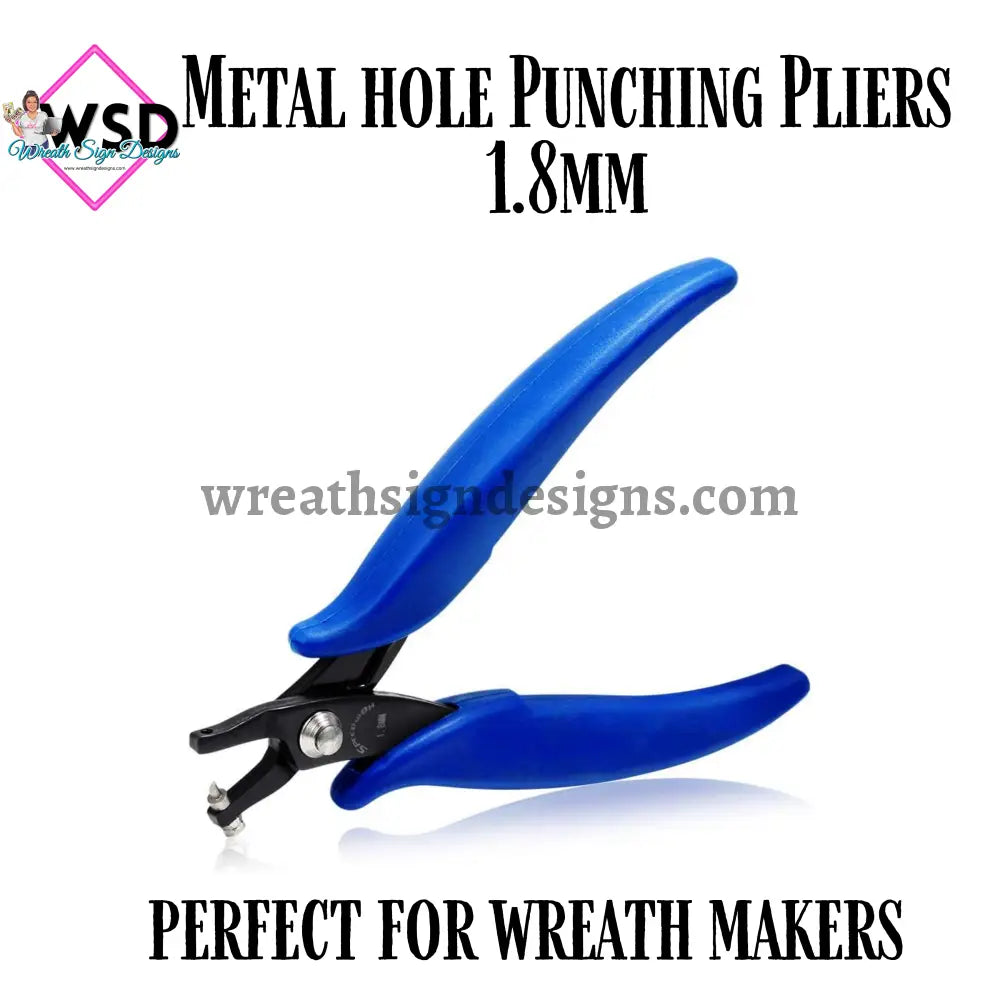 Metal Hole Punch For Attaching Signs