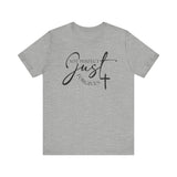 Not Perfect Just Forgiven- Unisex Jersey Short Sleeve Tee