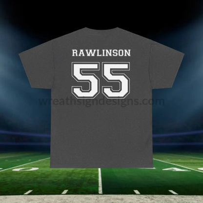 #55- Jd Rawlinson- Bears Football- Unisex Heavy Cotton Tee T-Shirt