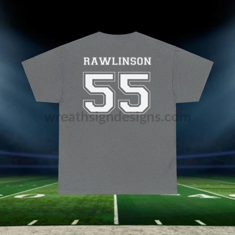 #55- Jd Rawlinson- Bears Football- Unisex Heavy Cotton Tee T-Shirt