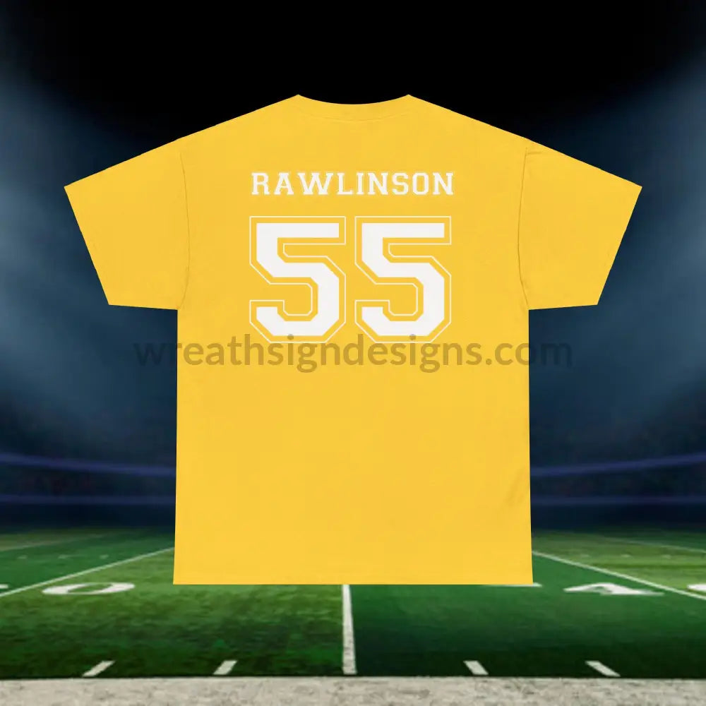 #55- Jd Rawlinson- Bears Football- Unisex Heavy Cotton Tee T-Shirt