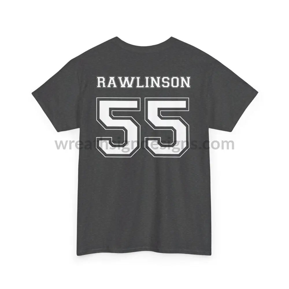 #55- Jd Rawlinson- Bears Football- Unisex Heavy Cotton Tee T-Shirt