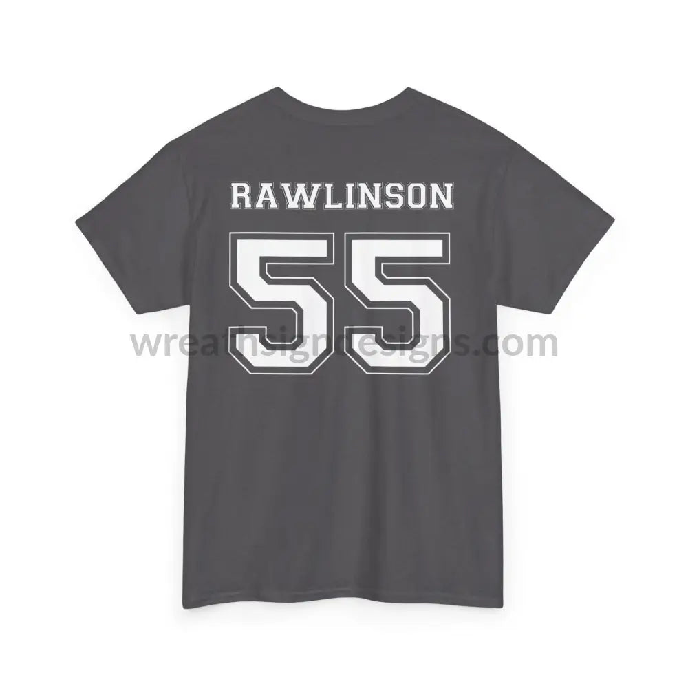 #55- Jd Rawlinson- Bears Football- Unisex Heavy Cotton Tee T-Shirt