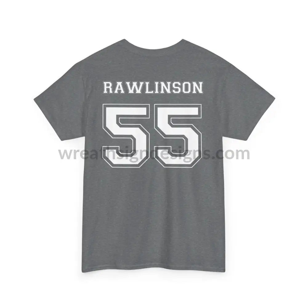 #55- Jd Rawlinson- Bears Football- Unisex Heavy Cotton Tee T-Shirt