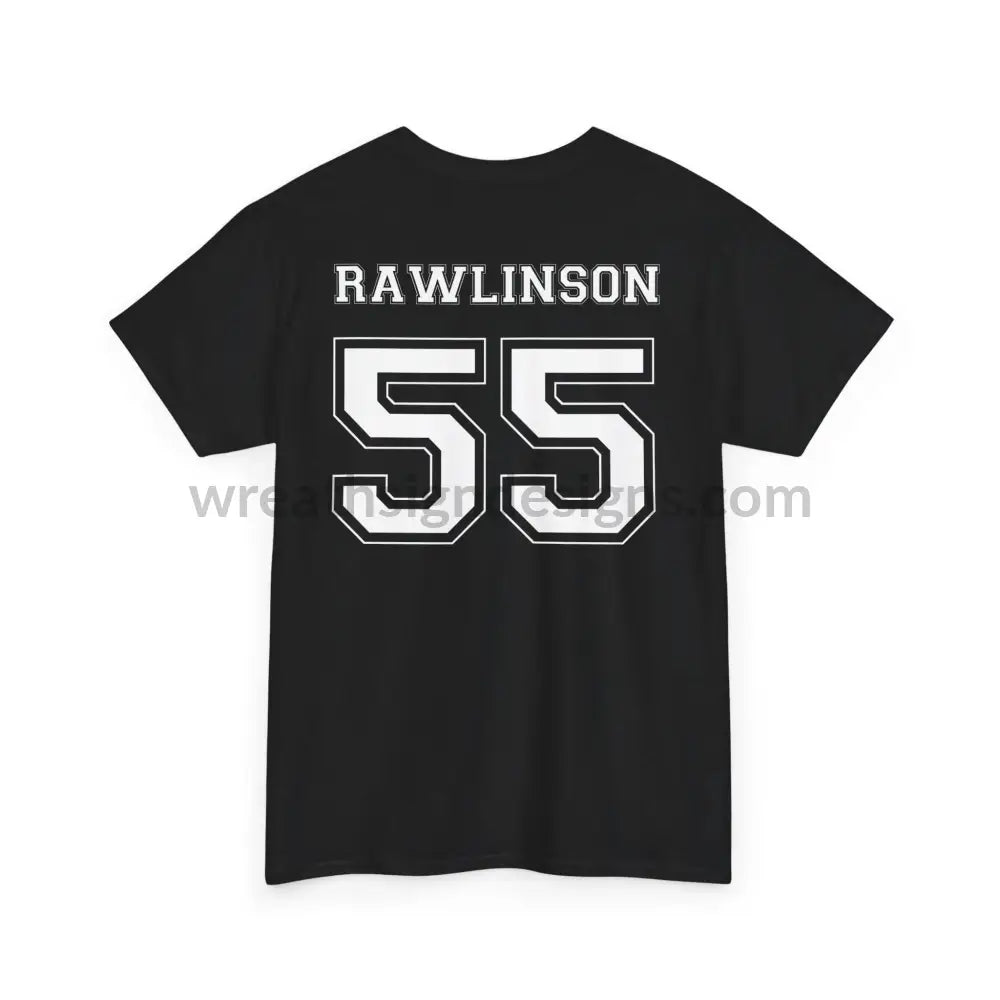 #55- Jd Rawlinson- Bears Football- Unisex Heavy Cotton Tee T-Shirt