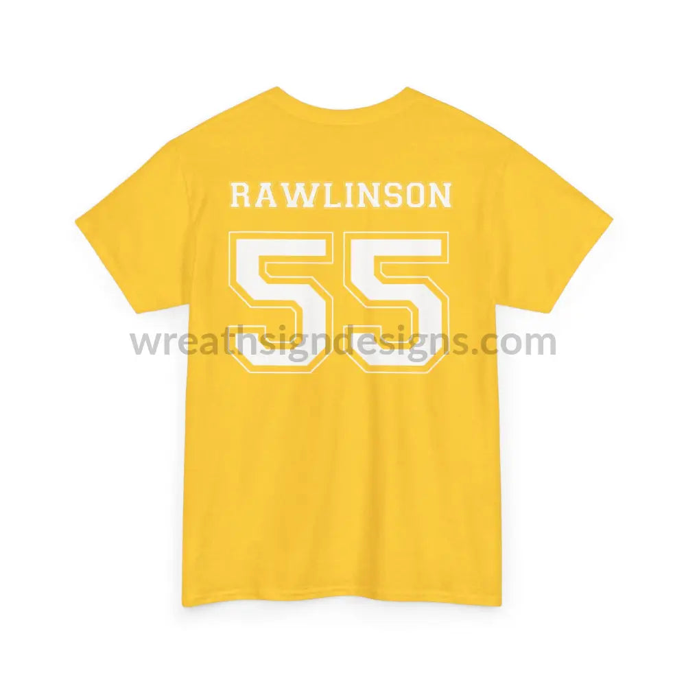 #55- Jd Rawlinson- Bears Football- Unisex Heavy Cotton Tee T-Shirt