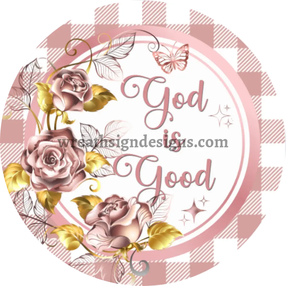 8’’ Custom -Cassandra-God is Good Rose Gold