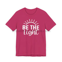 Be The Light (Color Variants Listed) Unisex Jersey Short Sleeve Tee T - Shirt