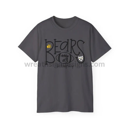 Bears #3 Unisex Ultra Cotton Tee Charcoal / S T-Shirt