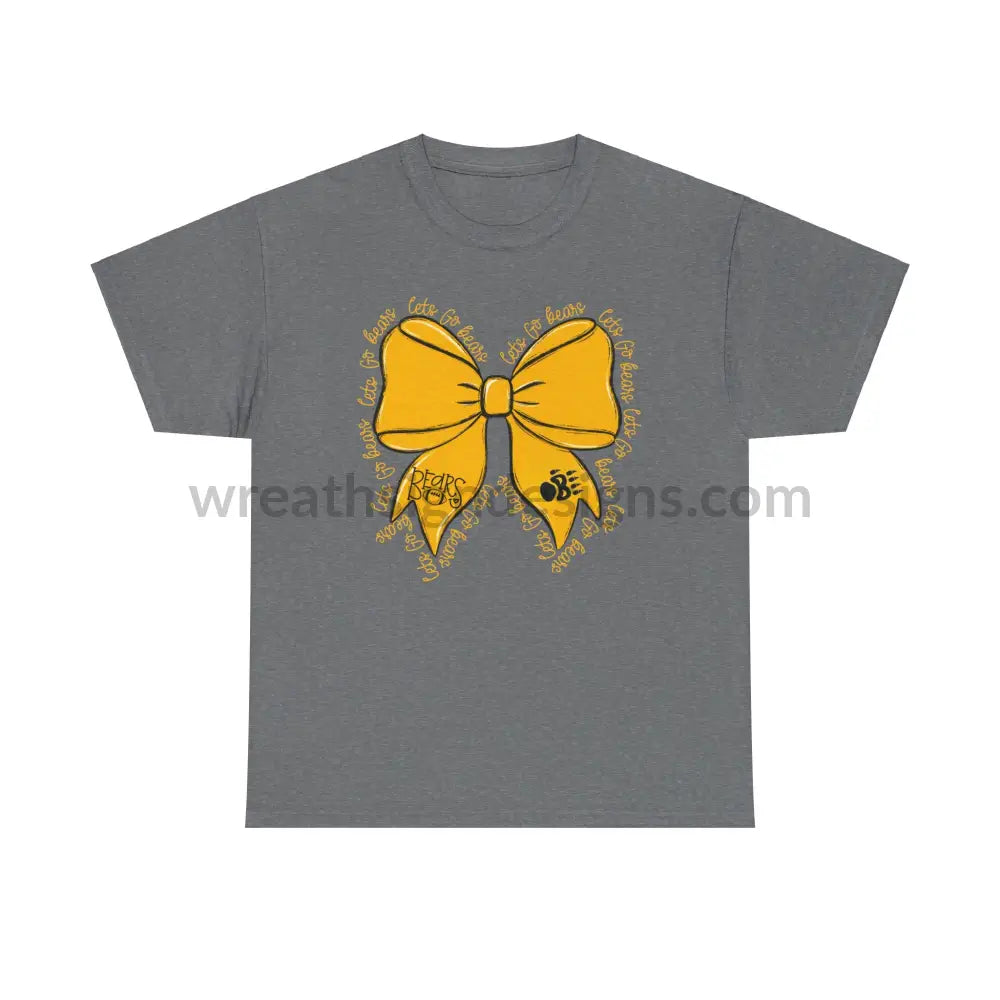 Bears Bow- Unisex Heavy Cotton Tee T-Shirt