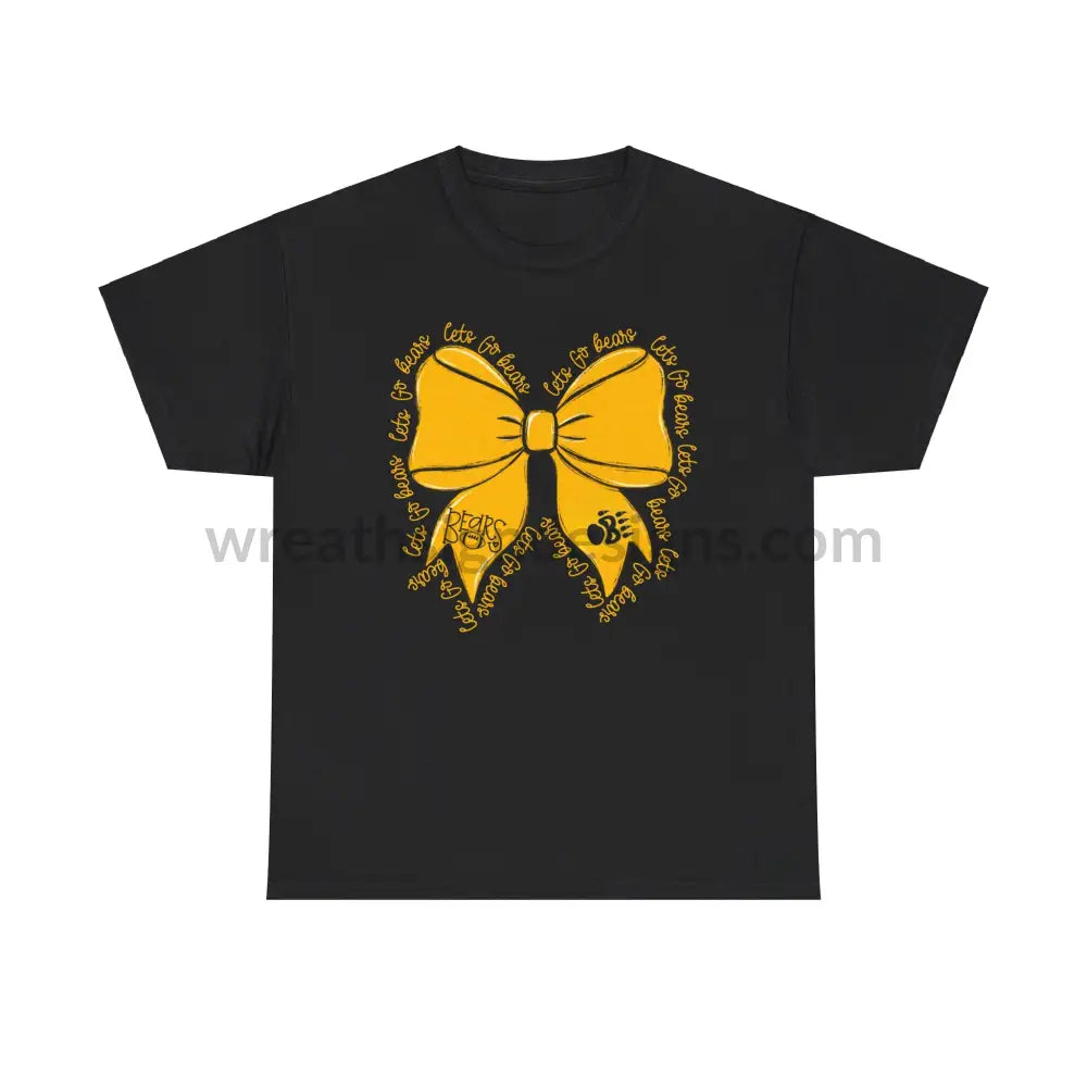 Bears Bow- Unisex Heavy Cotton Tee T-Shirt