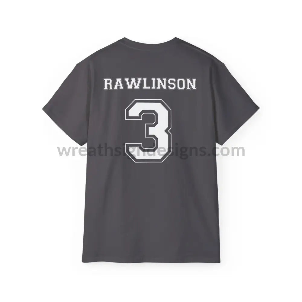 Bears-Rawlinson #3 Unisex Ultra Cotton Tee Charcoal / S T-Shirt