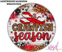Crawfish Season- Metal Sign 6