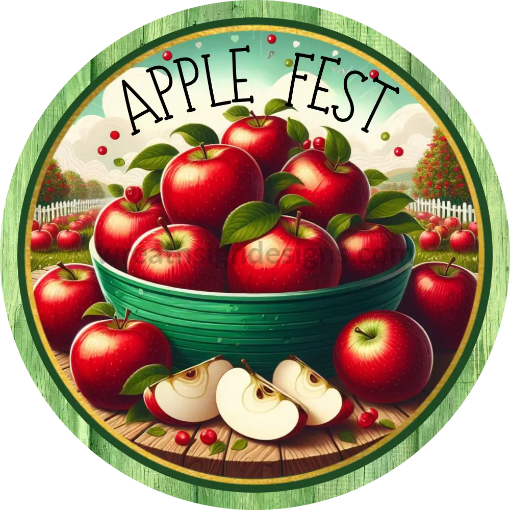 Custom Listing M.miller- Apple Fest And Strawberries 8’