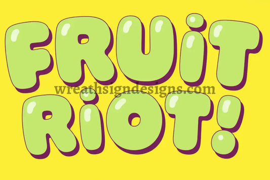 Custom Order: JACQUELINE - 8x12- Fruit Riot