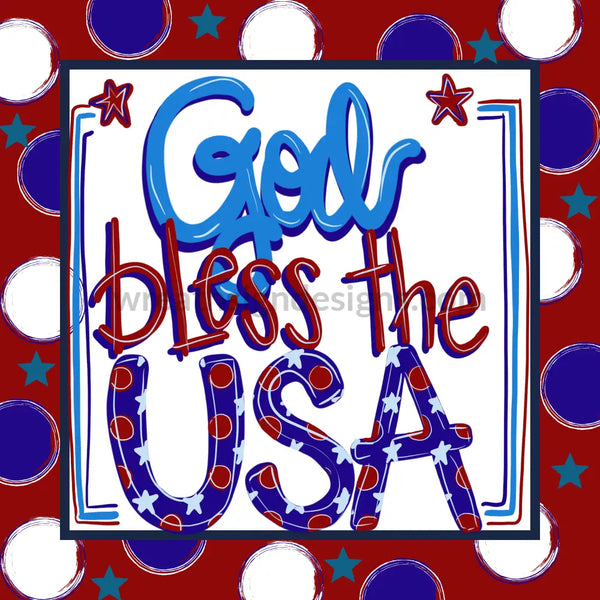 God Bless America- Metal Sign 8