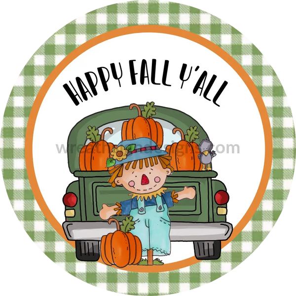 Happy Fall Yall-Sam The Scarecrow 6