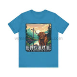 He Owns The Cattle On A Thousand Mountains Unisex Jersey Short Sleeve Tee Aqua / S T-Shirt