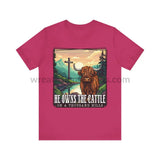 He Owns The Cattle On A Thousand Mountains Unisex Jersey Short Sleeve Tee Berry / S T-Shirt