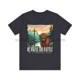 He Owns The Cattle On A Thousand Mountains Unisex Jersey Short Sleeve Tee Dark Grey / S T-Shirt