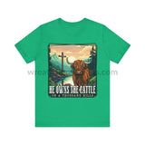 He Owns The Cattle On A Thousand Mountains Unisex Jersey Short Sleeve Tee Heather Kelly / S T-Shirt