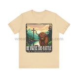 He Owns The Cattle On A Thousand Mountains Unisex Jersey Short Sleeve Tee Soft Cream / S T-Shirt