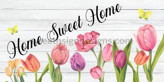 Home Sweet Tulips 12X6 Sams Ribbon Match Spring 2023