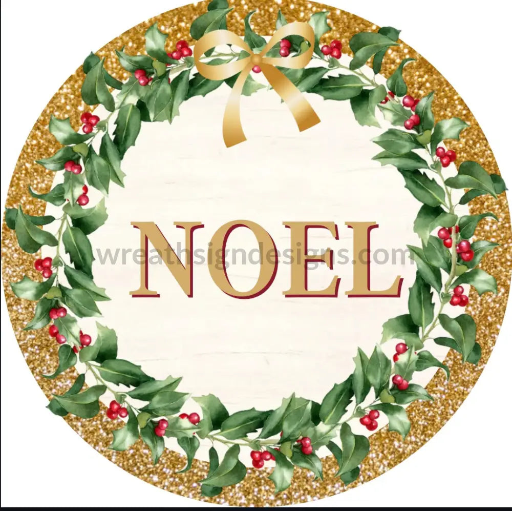 Noel Christmas Wreath Sams Ribbon Match Winter 2022 8