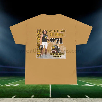 Rawlinson- Football- Unisex Heavy Cotton Old Gold / S T-Shirt