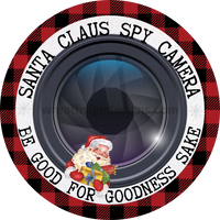 Santas Spy Cam 3 Christmas Ornament