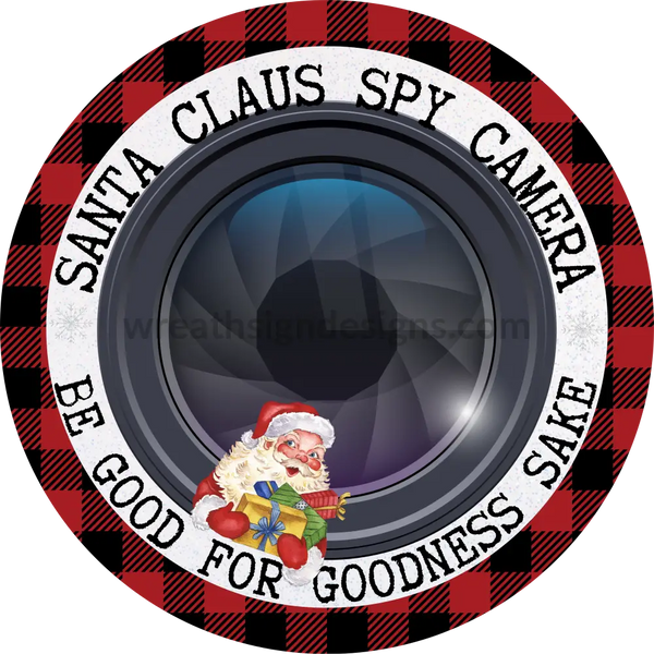 Santas Spy Cam 3 Christmas Ornament