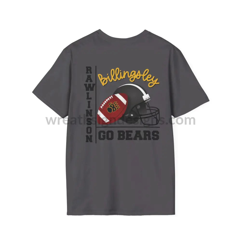 Vertical Rawlinson-Unisex Softstyle T-Shirt Xs / Charcoal