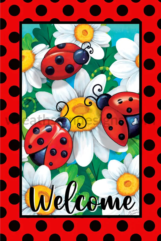 Welcome Ladybugs 8X12